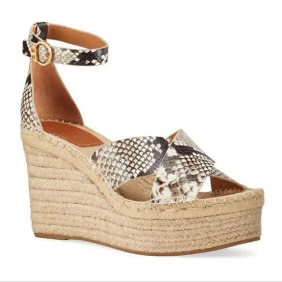 Tory Burch Shoes - Tory Burch Snake Espadrille Sandal
Size 10